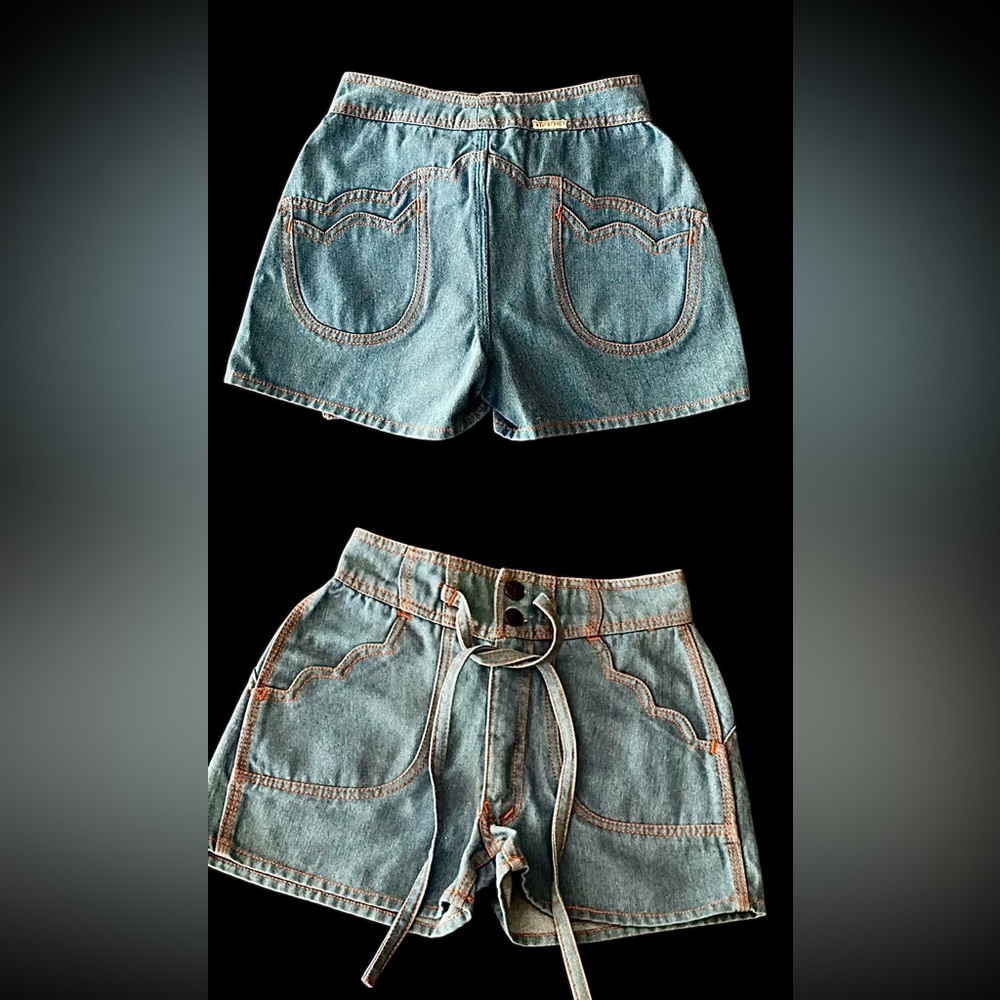 Authentic 70s Vintage N’est Ce Pas Jean Shorts!